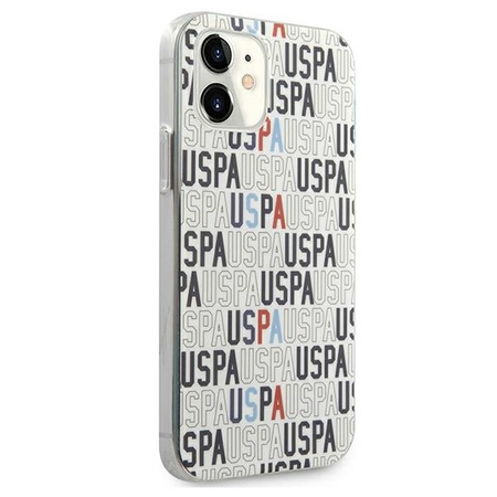 US Polo USHCP12SPCUSPA6 iPhone 12 mini biały/white Logo Mania Collection