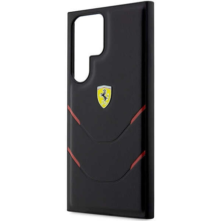 Ferrari FEHCS23LPBAK S23 Ultra S918 czarny/black hardcase Hot Stamp Lines