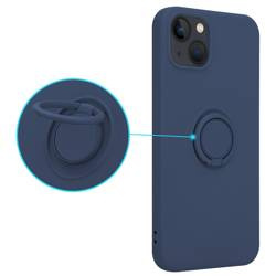 Etui Silicon Ring do Iphone 13 PRO niebieski