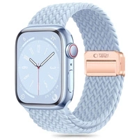 Pasek Tech-Protect Nylonmag do Apple Watch 4 / 5 / 6 / 7 / 8 / 9 / SE / Ultra 1 / 2 (42 / 44 / 45 / 49 MM) - błękitny