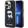 Karl Lagerfeld nakładka do iPhone 15 Pro 6,1" KLHCP15LHNKMKLK czarna HC IML Ikonik Monogram