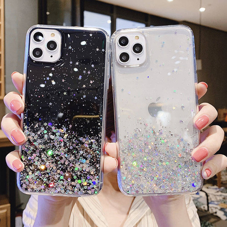 Case XIAOMI 12 5G / 12X 5G Sequins Glue Glitter Case transparent