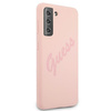 Guess GUHCS21MLSVSPI S21+ G996 różowy/pink hardcase Script Vintage