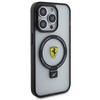 Ferrari FEHMP15XUSCAH iPhone 15 Pro Max 6,7&quot; transparentes Hardcase Ring Stand 2023 Kollektion MagSafe