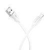 Kabel iPhone Lightning 1m Borofone Easy BX19 biały