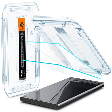 Spigen Glas.tR EZ Fit tempered glass for Samsung Galaxy S24 Ultra - 2 pcs.