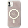 Guess GUHMN61H4STP iPhone 11 6.1" pink/pink hardcase 4G MagSafe