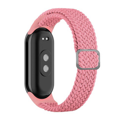 Pasek Pleciony Mi Band 8 / M8 (8), PINK / RÓŻOWY