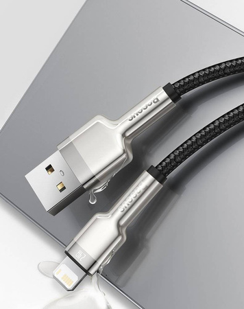 Baseus Cafule Series Metal Data Cable USB to IP 2.4A 2m White