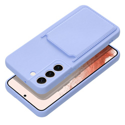 Futerał CARD CASE do SAMSUNG A05S fioletowy