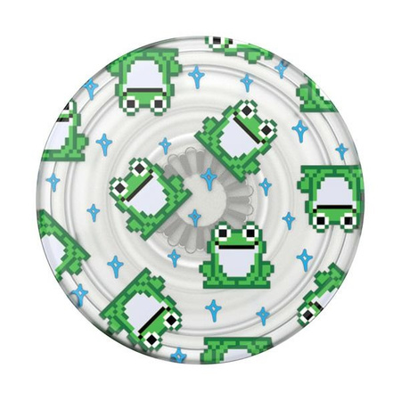 Popsockets PlantCore Grip 8 Bit Frogs 806485 uchwyt i podstawka do telefonu