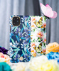 Kingxbar Blossom etui ozdobione oryginalnymi Kryształami Swarovskiego iPhone 11 Pro wielokolorowy (Gardenia)