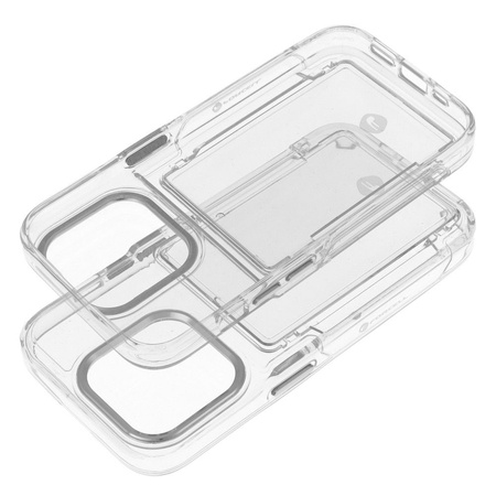 FORCELL F-PROTECT Crystal Pocket do IPHONE 15 Pro Max transparent