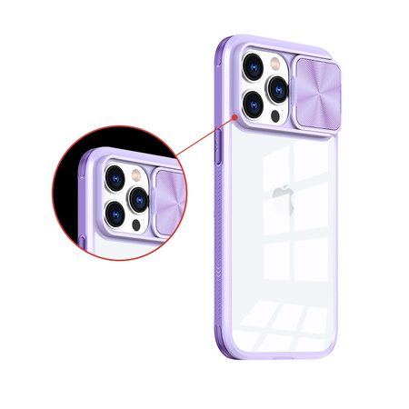 Case IPHONE 14 PLUS MX CamSlider purple