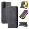 Magnet Fancy Case Cover für Samsung Galaxy S22 + (S22 Plus) Tasche Brieftasche Kartenhalter Schwarz