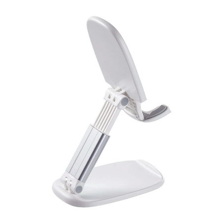 Joyroom JR-ZS371 foldable stand for tablet phone with height adjustment - white