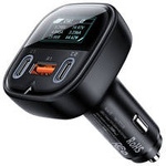 Acefast Autoladegerät 101W 2x USB Typ C / USB, PPS, Power Delivery, Quick Charge 4.0, AFC, FCP schwarz (B5)