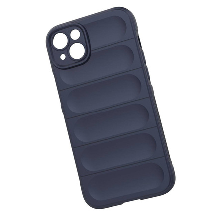 Magic Shield Case Hülle für iPhone 14 Plus flexible Panzerhülle hellblau