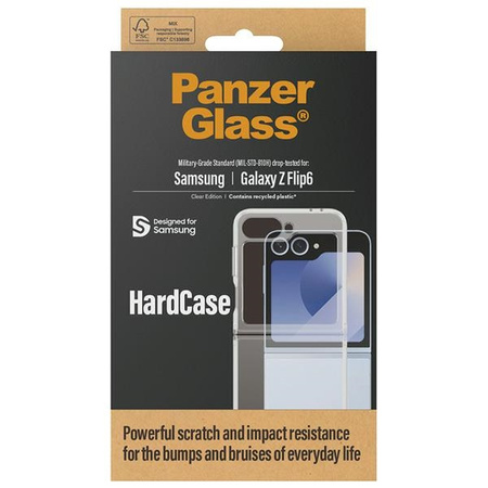 PanzerGlass HardCase Sam Z Flip6 F741 1271 Recycled plastic