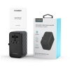 Choetech PD6028 EU / US / AUS / UK travel adapter 2x USB-C 2x USB-A 100W - black