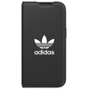 Adidas OR Booklet Case BASIC iPhone 14 6,1" schwarz/schwarz weiß 50181