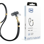 3MK EasyClip Elite Black (gold) Smycz do telefonu