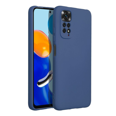 Futerał SILICONE do XIAOMI Redmi NOTE 11 / 11S niebieski