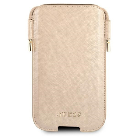 Guess Torebka GUHCP12MSAPSLG 6,1" złoty/gold Saffiano