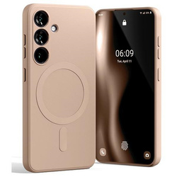 Mercury MagSafe Semi-Silicone Sam S24 G921 różowo-piaskowy /pink sand