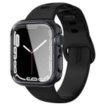 Spigen Ultra Hybrid case for Apple Watch 7 / 8 / 9 (45 mm) - transparent gray