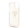 Guess GUHCN58SGTLGO iPhone 11 Pro złoty/gold hard case Glitter Triangle