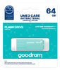 Goodram pendrive 64GB USB 3.0 UME3 Care jasnozielony