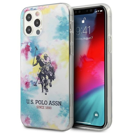 US Polo Assn Tie & Dye - Etui iPhone 12 Pro Max