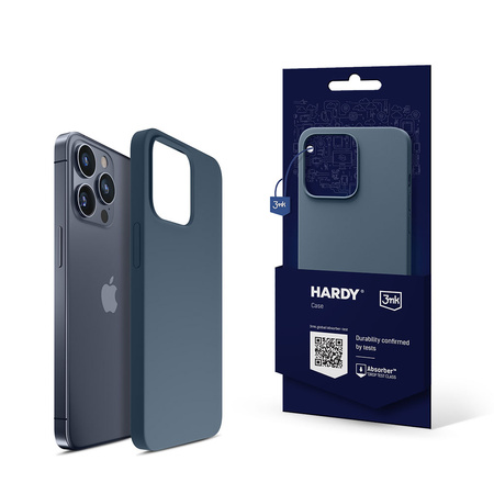 3MK Hardy Case iPhone 15 Pro Max 6.7" niebieski/royal blue MagSafe