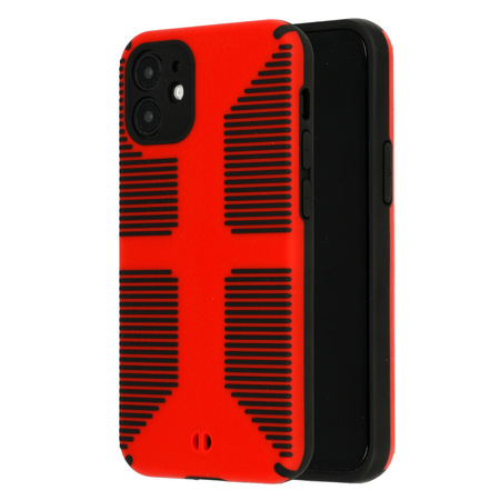 TEL PROTECT Grip Case do Iphone 13 Pro Max Czerwony