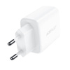 Acefast wall charger USB Type C / USB 20W, PPS, PD, QC 3.0, AFC, FCP white (A25 white)