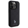 US Polo Assn. Case Yoke Pattern for iPhone 15 Pro Max - black