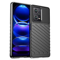 Thunder Case case for Xiaomi Redmi Note 12 Pro+ silicone armor case black