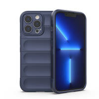 Magic Shield Case case for iPhone 13 Pro flexible armored case dark blue