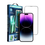 5D Full Glue Tempered Glass - do iPhone Xs Max / 11 Pro Max czarny + aplikator