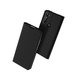 Etui do Motorola Moto G8 Power z klapką Dux Ducis Skin Pro czarny