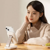 Adjustable phone stand with mirror Baseus Seashell Series - beige