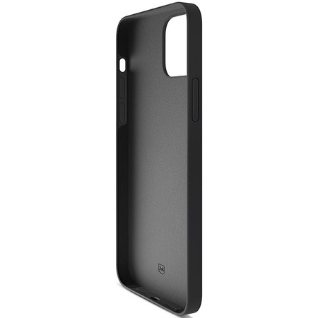 iPhone 13 mini silicone case from the 3mk Silicone Case series - black