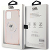 Karl Lagerfeld KLHMP12MHFCCNOP iPhone 12/12 Pro 6.1" różowy/pink hardcase IML Choupette MagSafe