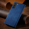 Magnet Fancy Case for Samsung Galaxy S23+ flip cover wallet stand blue