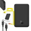 Magnetyczny mini powerbank Baseus 5000mAh 20W (czarny)