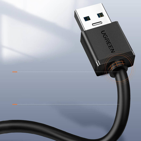 Ugreen wielofunkcyjny HUB USB Typ c - 4 x USB 3.0 1m biały (CR113)