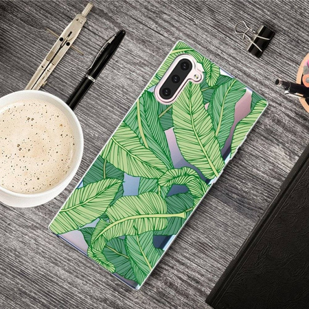 Slim case Art Wzory SAMSUNG GALAXY NOTE 10 liście