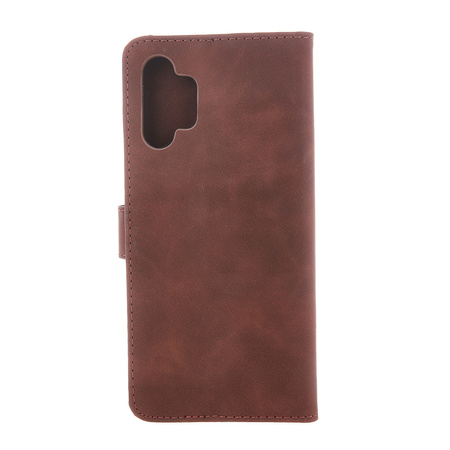 Etui Smart Velvet do Xiaomi Redmi 13C 4G / 13C 5G brązowe