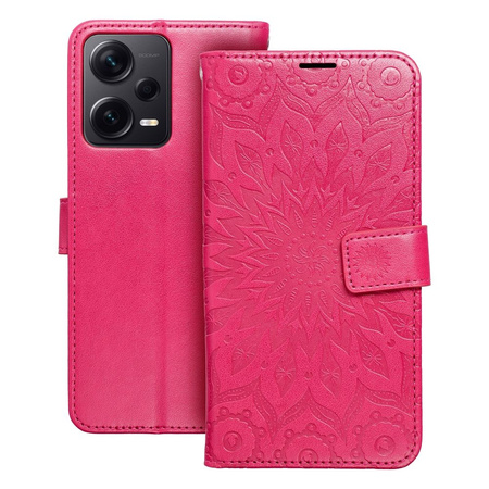 Kabura MEZZO Book do XIAOMI Redmi NOTE 12 PRO 5G mandala magenta